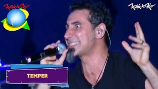 System Of A Down  Temper LIVE【Rock In Rio 2015  60fpsᴴᴰ】 [upl. by Earized86]