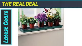 Garland Self Watering Windowsill Plant Tray  Best Solution for Busy Plant Parents [upl. by Radke474]