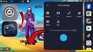 How To Change Voice In Free Fire 2024  Voice Changer App For Free Fire 2024  FF Voice Changer 2024 [upl. by Anali]