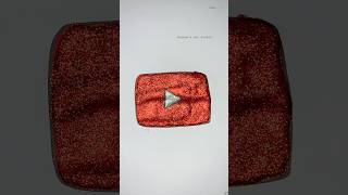 YouTube Play Button glitter art  ononnasartstudio glitterart youtubeshorts youtubeart [upl. by Caesaria]