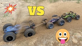 JLB Cheetah RC Car vs Wltoys 12427 and XLF X03 RC Car  JLB Cheetah 120a  RC Car [upl. by Iva]