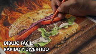 Cómo dibujar hiperrealismo paso a paso [upl. by Notlrak]