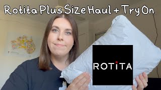 Rotita Plus Size Haul  Try On [upl. by Haerdna857]