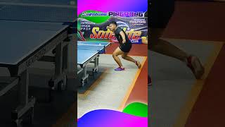 How to Do a Short Serve and Direct Attack 탁구 卓球 乒乓球 pingpong tabletennis sports shorts [upl. by Chlo]