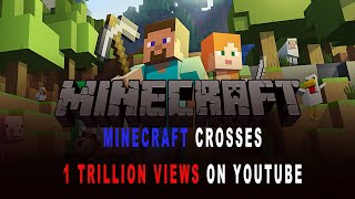 Minecraft 1 Trillion Views  Minecraft Crosses 1 Trillion Views On YouTube  Minecraft Game [upl. by Aierb]