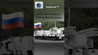 PantsirSA Arctic Short Range Air Defence Missile System [upl. by Rema]