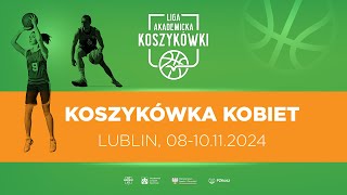 Liga Akademicka AZS  Lublin  Koszykówka K  Politechnika Krakowska  UMCS Lublin [upl. by Claus]