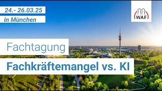 Fachtagung Fachkräftemangel vs KI vom 24  26032025 [upl. by Bergerac]