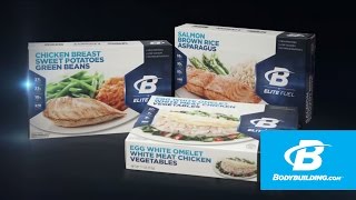 BElite Fuel Healthy Meals  Bodybuildingcom [upl. by Aistek199]