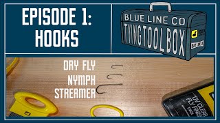 BLC Tying Toolbox  Learn How To Tie Fly Fishing Flies  E1 Hooks [upl. by Niran]