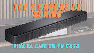 🔴🔊 Descubre las 5 MEJORES Barras de SONIDO para TV disponibles en AMAZON del 2024  CALIDAD PRECIO [upl. by Crissie]