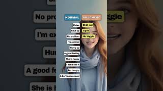 Normal English vs Advanced English Part2 english native learnenglish shorts advancedenglish [upl. by Homovec975]