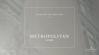 Color of the Year 2019  Benjamin Moore [upl. by Eilujna]