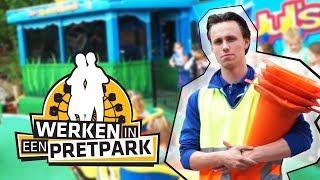 WERKEN IN EEN PRETPARK  Achtbaan amp Parkeerwacht  Julianatoren [upl. by Arimihc]