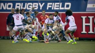 Super slow motion from the Las Vegas amp Vancouver Sevens [upl. by Odrawde252]