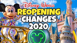 Top 10 Changes with Reopening Walt Disney World in 2020  New Rides Safety amp More [upl. by Renba]