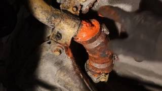 Front Wheel Drive car fuel tank intake hose leak repair [upl. by Negeam38]