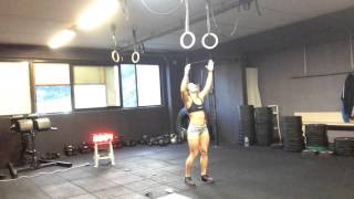 Célia Gabbiani  Menton CrossFit  Athens throwdown  Wod 3 [upl. by Alvina]