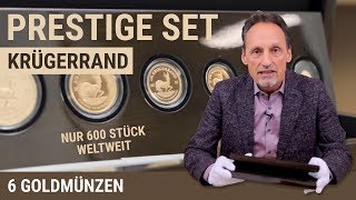 KRÜGERRAND  6 Goldmünzen  Prestige Set  Nur 600 Stück [upl. by Cassandry]