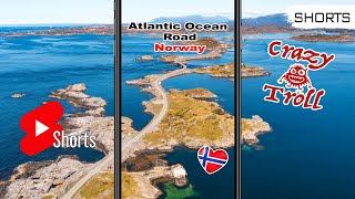 Most Famous Road in Norway The Atlantic Ocean Road 🇳🇴 [upl. by Audun]