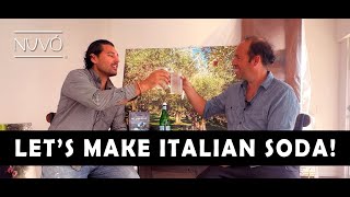 LETS MAKE ITALIAN SODA WITH NUVO BALSAMIC VINEGAR [upl. by Ettezzus]