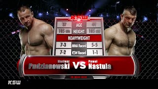 KSW MMA Mariusz Pudzianowski vs Paweł Nastula  FREE FIGHT  KSW 61 [upl. by Sidonia661]