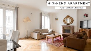 Paris Apartment For Rent 3 Bedrooms  Passy  La Muette 16th District  Square Alboni  55663 [upl. by Eednak]