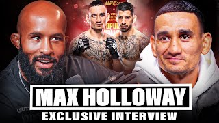 MAX HOLLOWAY on ILIA TOPURIA McGREGOR ISLAM KHAMZAT vs ROB PREDICTION  EXCLUSIVE INTERVIEW [upl. by Wein676]