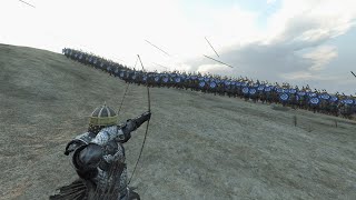 1000 Battanian Fian Champions vs 1000 Viking  Mount amp Blade Bannerlord  Shield Wall [upl. by Sikorski216]