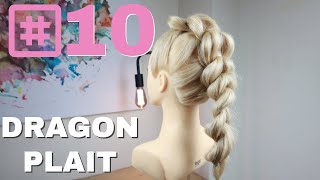 DRAGON PLAITING OR VIKING PLAIT [upl. by Alaik]