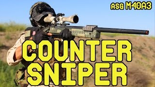 DesertFox Airsoft CounterSniper SC Village ASG M40A3 Sniper Rifle [upl. by Gilberta916]