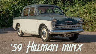 1959 Hillman Minx Goes for a Drive [upl. by Aznerol]