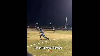 THE MOST DISRESPECTFUL JUKE EVER😭🔥 youtubeshorts footballshorts football highschoolfootball [upl. by Ilrahc220]