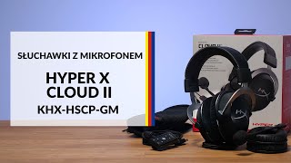 Słuchawki z mikrofonem HyperX Cloud II – dane techniczne – RTV EURO AGD [upl. by Lord844]