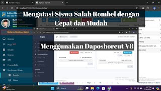 Tutorial Mengatasi Siswa Salah Rombel di Dapodik 2025 Menggunakan Daposhorcut V8 [upl. by Petit681]