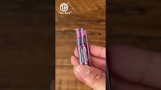 Titanium alloy tactical pen portable and practical [upl. by Peppi]