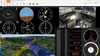 Aircraft Visualization Widgets for DewesoftX Data Acquisition Software [upl. by Carpenter]