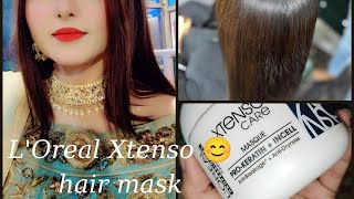 LOreal Xtenso hair mask review Vlog loreal hairmask hairstyle hairtreatment vlogs [upl. by Areit363]