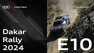 JOUR 10  INSIDE DAKAR RALLY 2024  Team Audi Sport [upl. by Carlee]