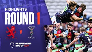 London Scottish v Harlequins  HIGHLIGHTS  Hayden Hyde Shines  Premiership Cup 202425 [upl. by Noraha19]