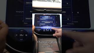 How to use charging program in your Mercedes EQ ⚡️ mercedesbenz [upl. by Taimi808]