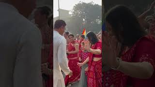 Blessings Unfold Glimpses of Jain Guru’s Arrival at CA Ankita Patni’s Residence [upl. by Davison671]