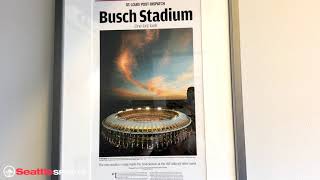 BehindTheScenes press box tour at BuschStadium [upl. by Madelene]