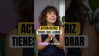 Técnicas para llorar para actores👇 Mira el vídeo [upl. by Eide243]