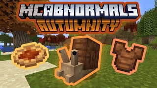 Minecraft Mod Showcase  Autumnity [upl. by Tama]