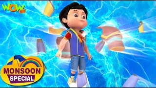 Vir Aur Aliens  Vir The Robot Boy Monsoon Special Compilation  41  Cartoon for kids wowkidz [upl. by Upali]