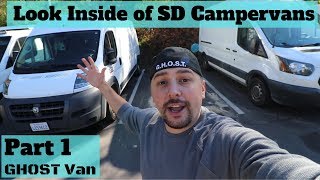 Whats it Like Inside of a Van BuildingRental Company Part 1 of 2 [upl. by Iaj]