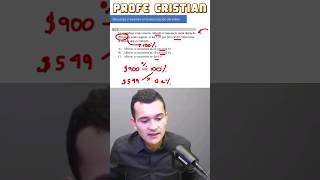 Percentiles es un tema del examen de admisión te comparto este ejercicio profecristian exani2 [upl. by Nollahp]