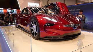 Fisker EMotion Concept  CES 2018 [upl. by Macmullin266]