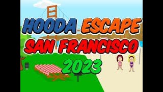 Hooda Escape San Francisco 2023  Walkthrough  Hints  Cheats [upl. by Elsbeth994]